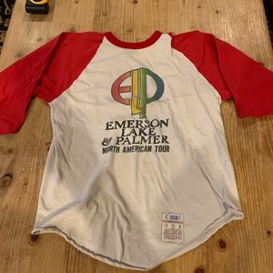 Vintage ELP concert T-shirt, 10/1977